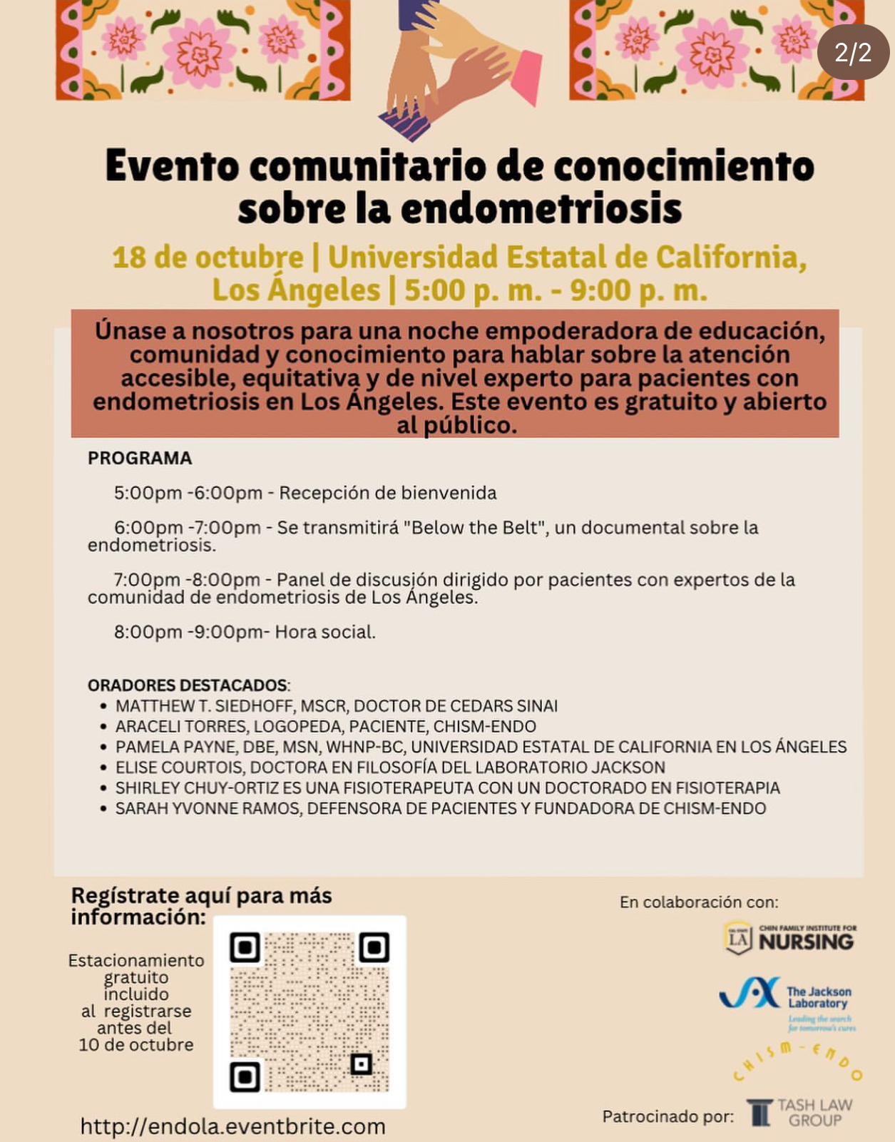 Endometriosis Awareness Community Event